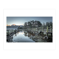 Derwent Water winters morning (Print Only)