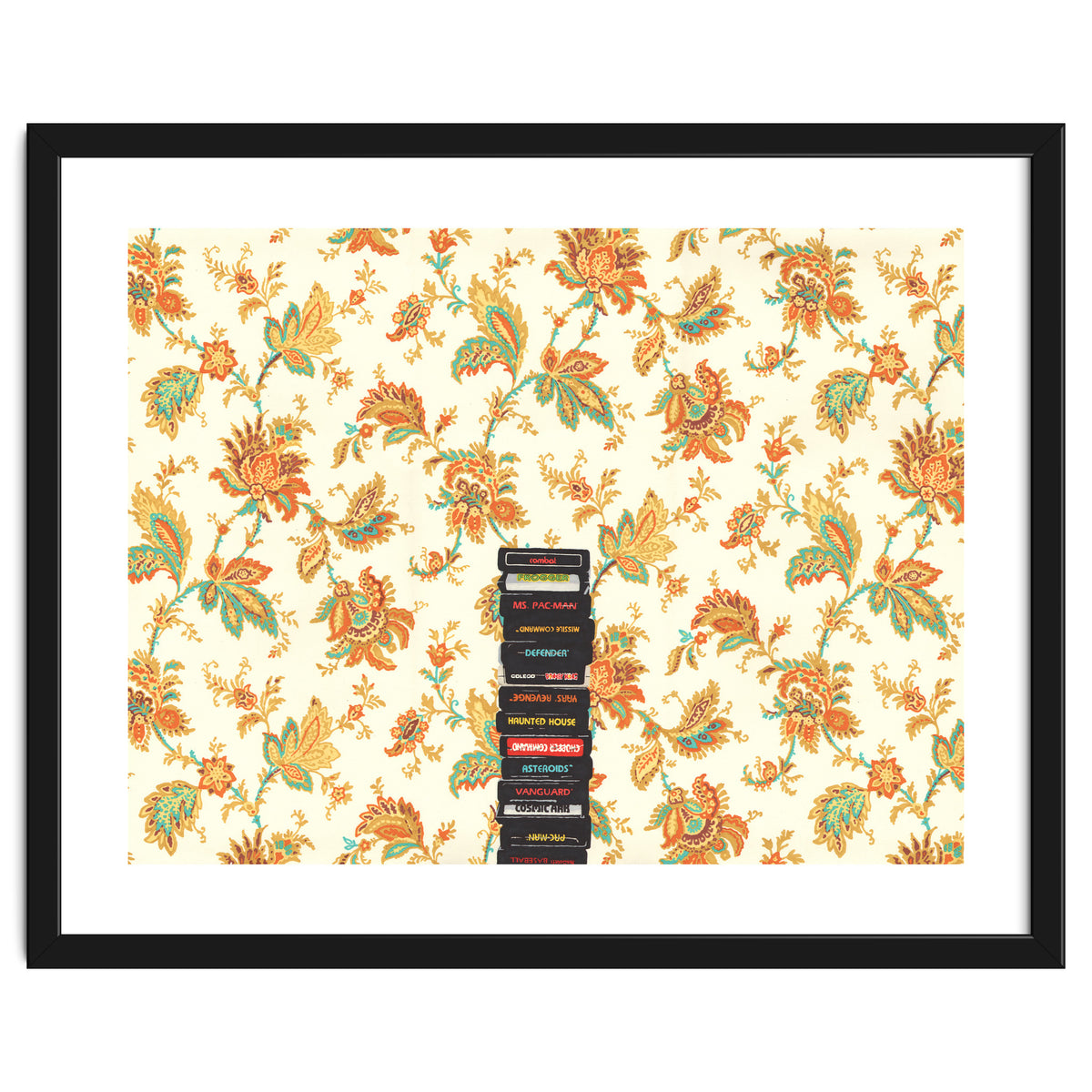 Atari & Flower Wallpaper