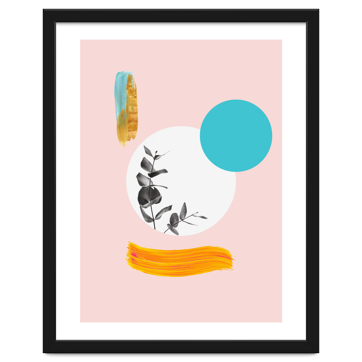 Modern Abstract Leaves