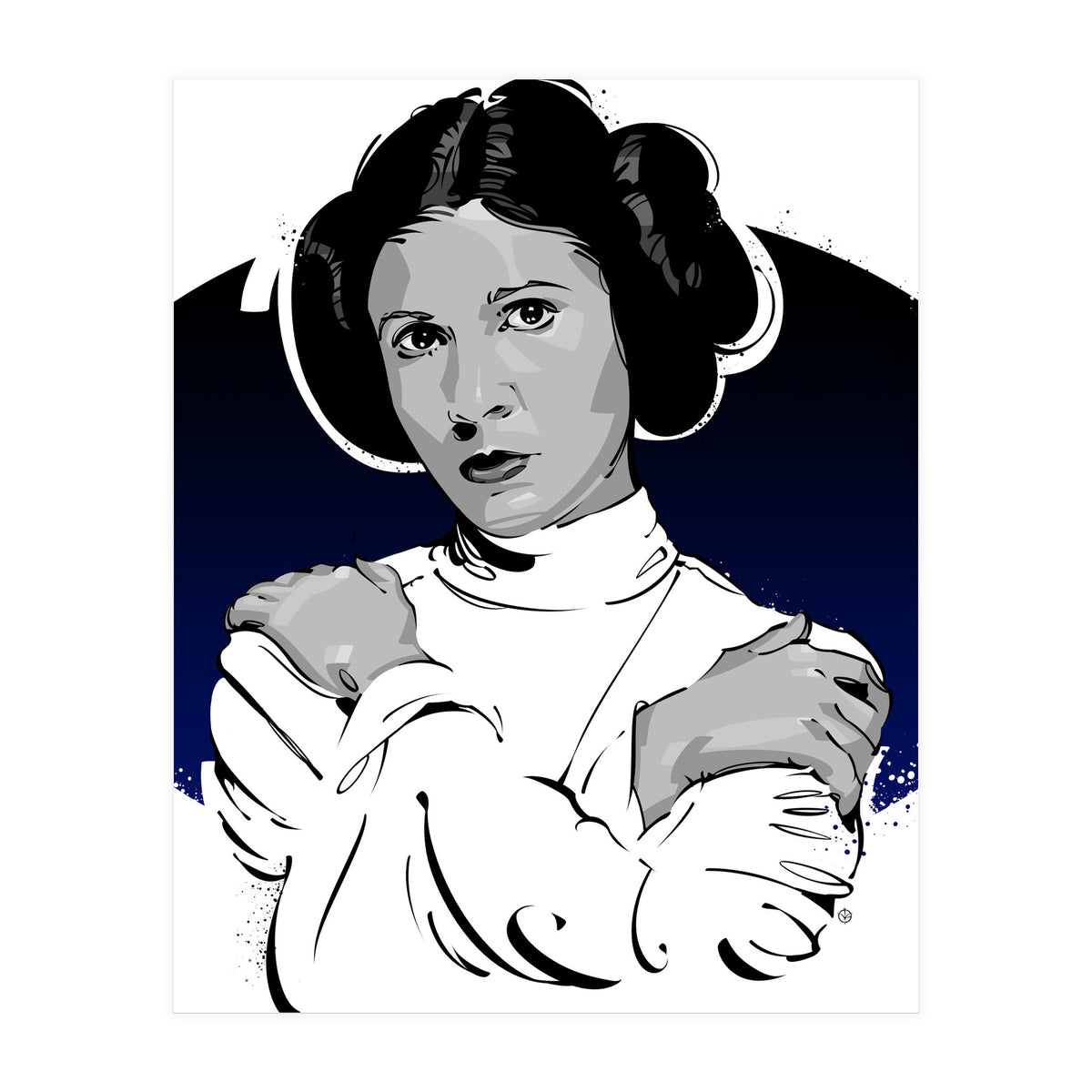 Leia STAR WARS (Print Only)