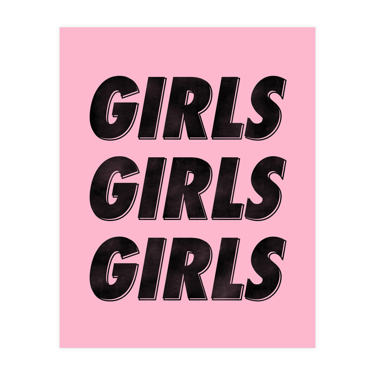 Girls Black (Print Only)