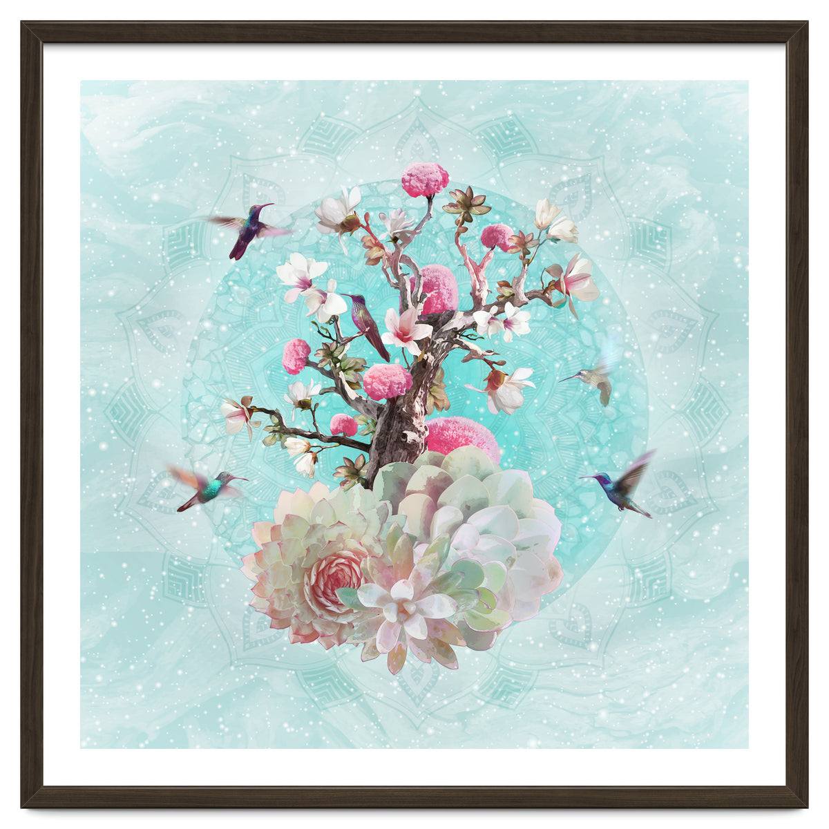 Floral Hummingbird