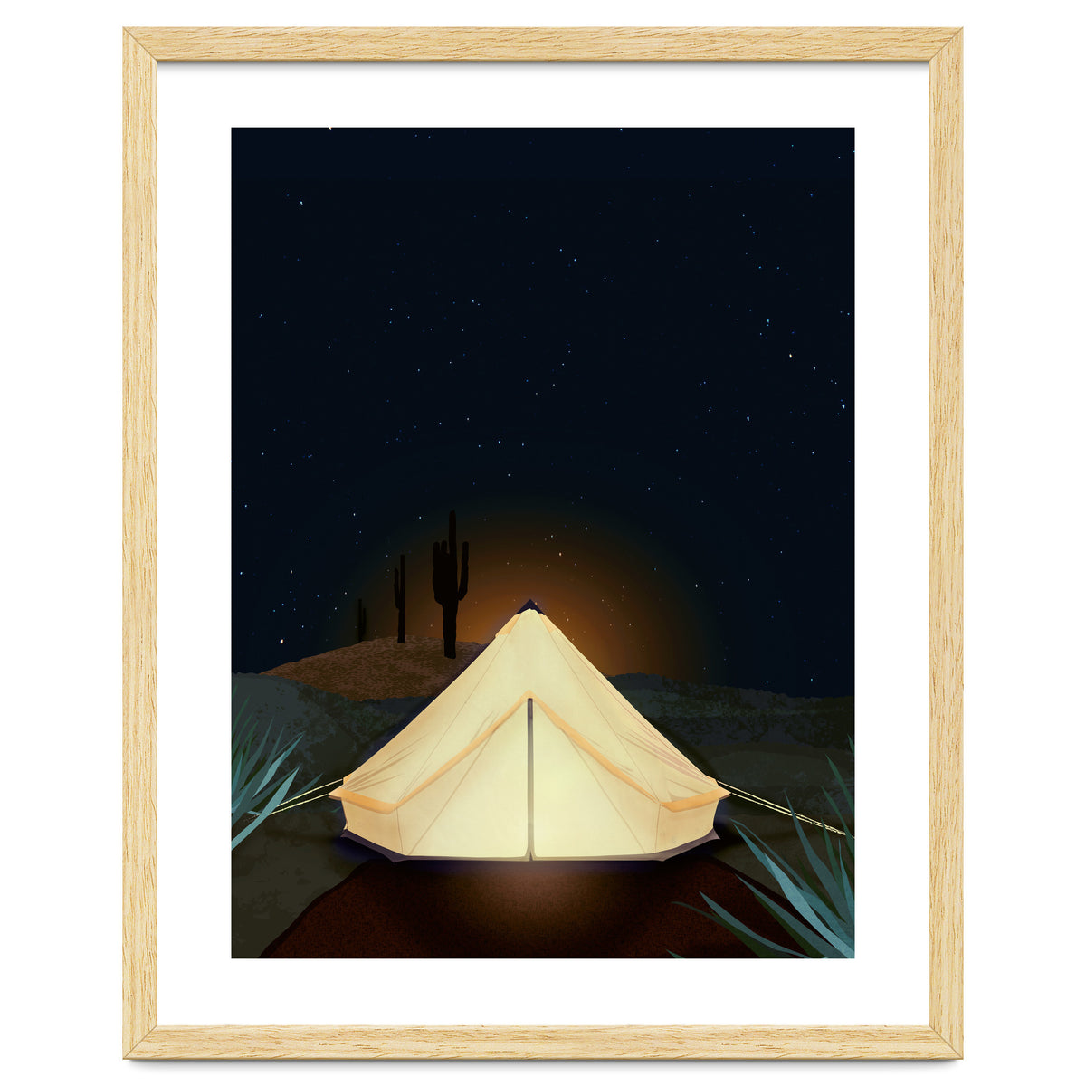 Tent at Night