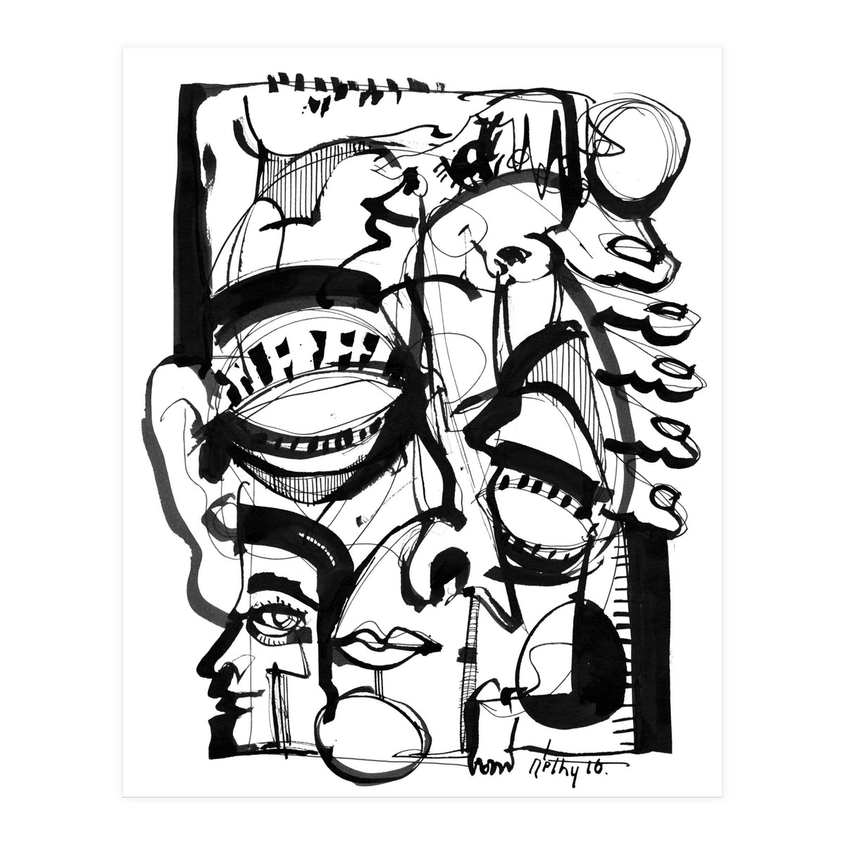 Weird Sensation - b&w (Print Only)