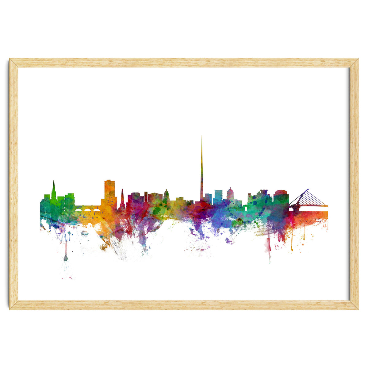 Dublin Ireland Skyline