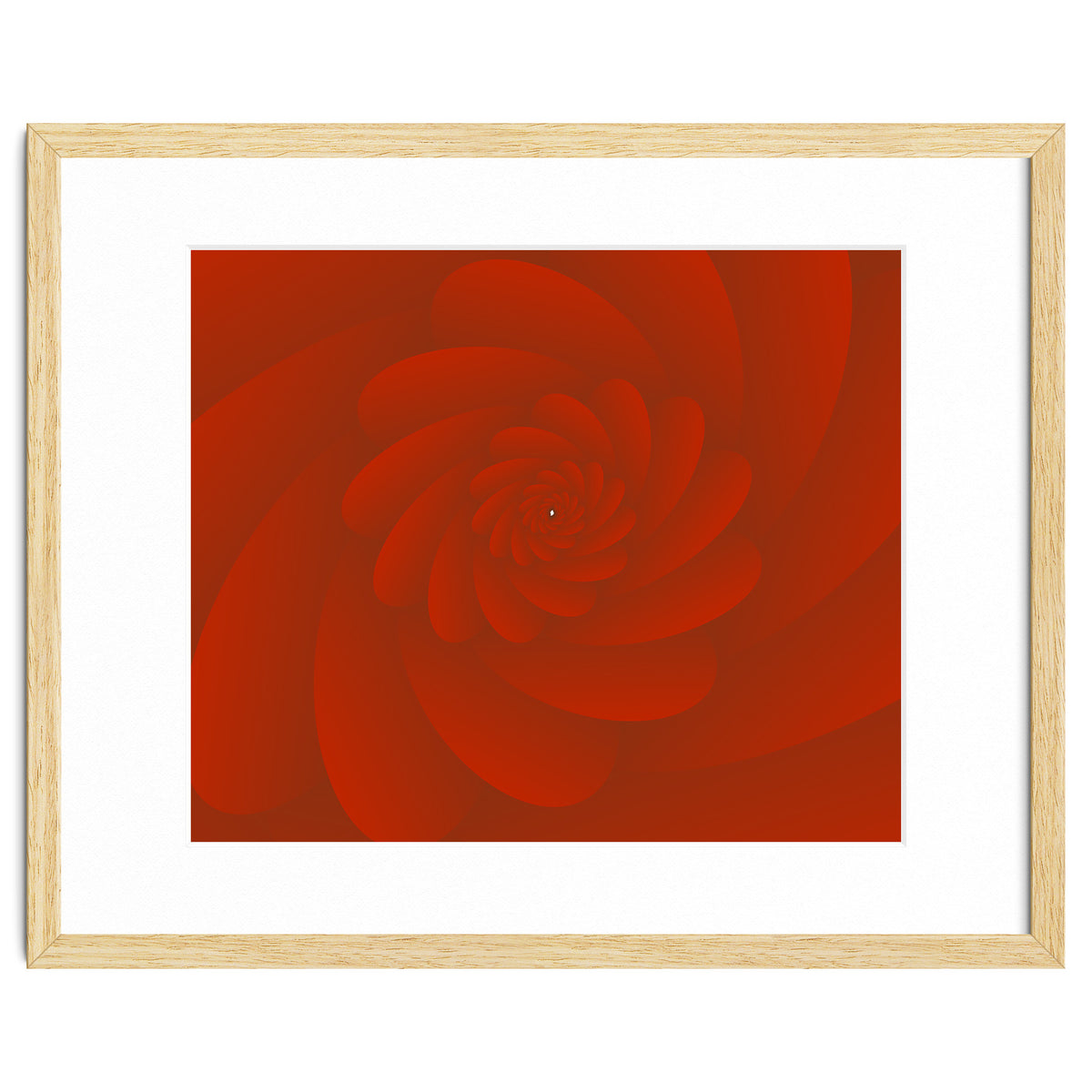 3 D Image Abstract Rose Flower ART