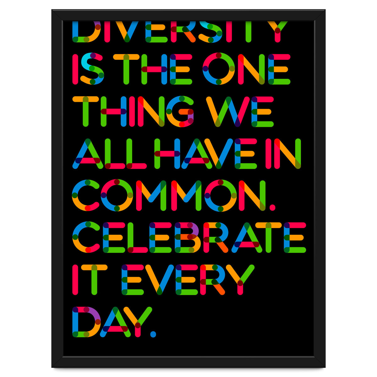 DIVERSITY (black Version)