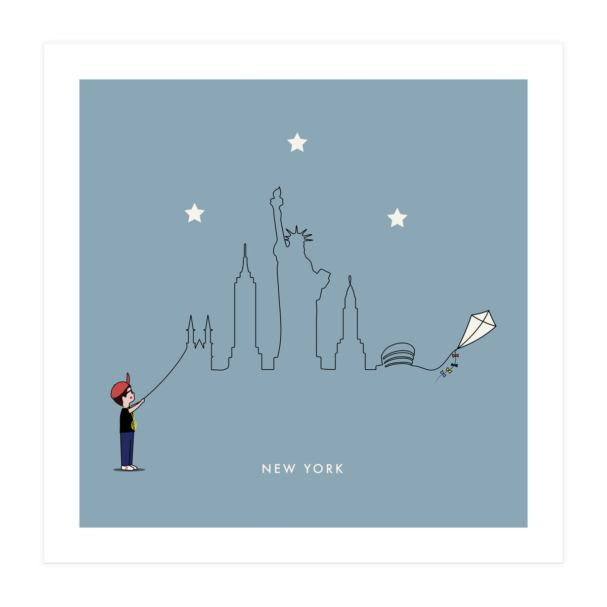 Kein Design New York Boy (Print Only)
