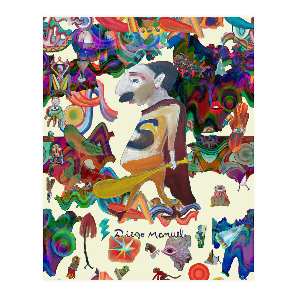 Graffitis 2021 Tapiz 61 B (Print Only)