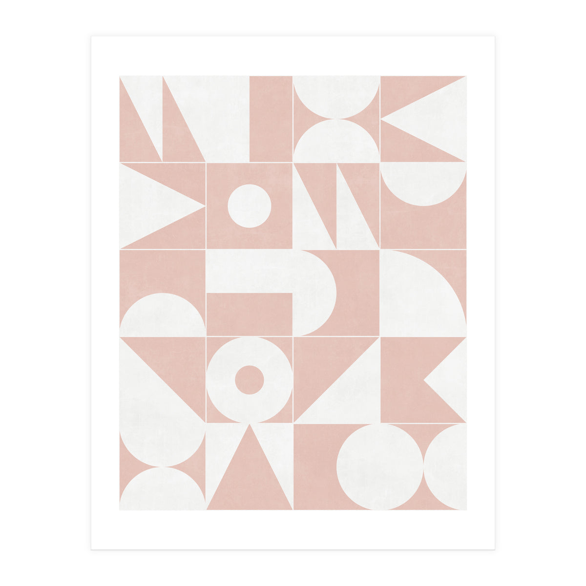 My Favorite Geometric Patterns No.11 - Pale Pink (Print Only)