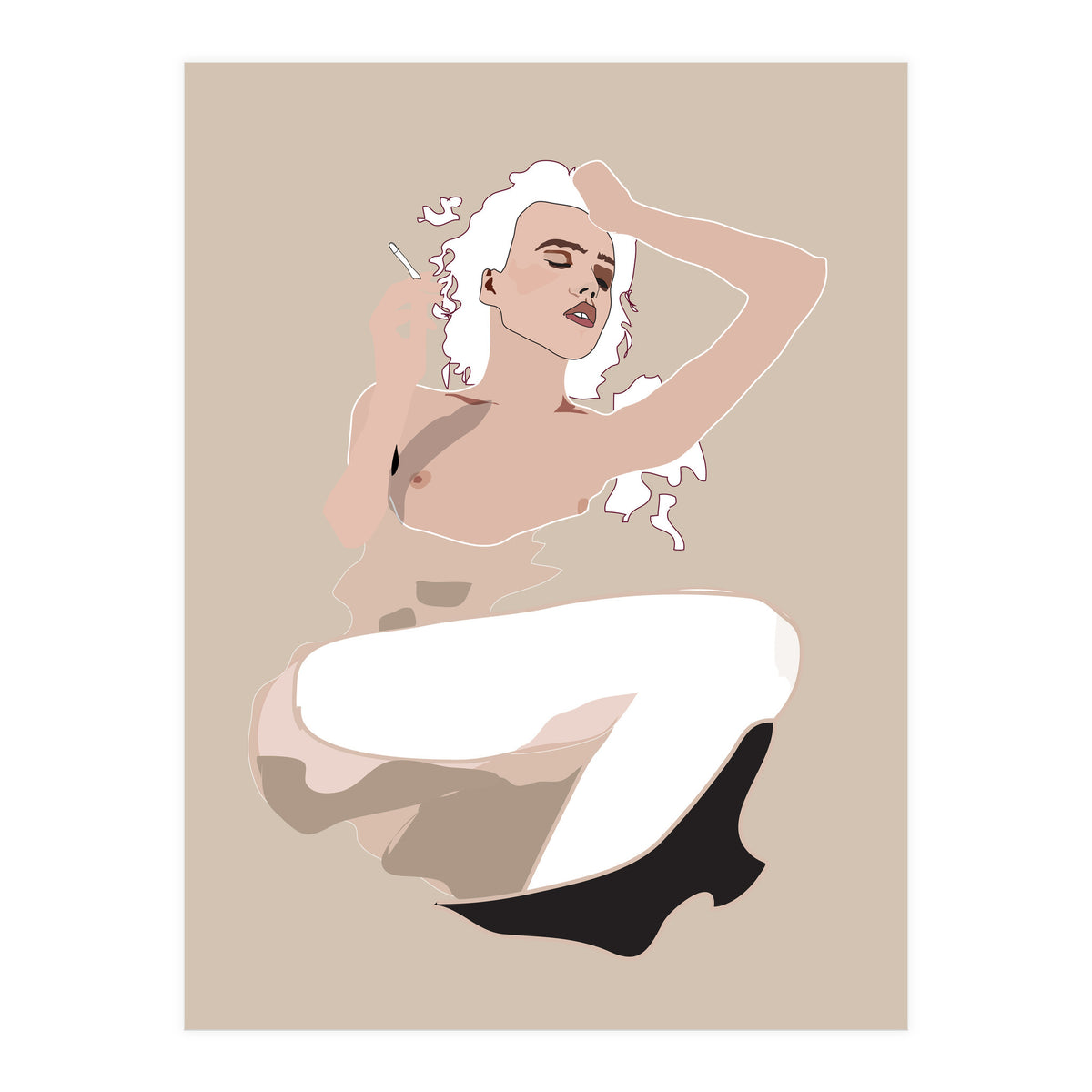 Bathing (Print Only)