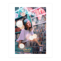 The Girl At The Video Store (Print Only)