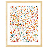 Tan Terrazzo | Eclectic Quirky Confetti Painting | Celebration Colorful Boho Happy Party Graphic thumbnail