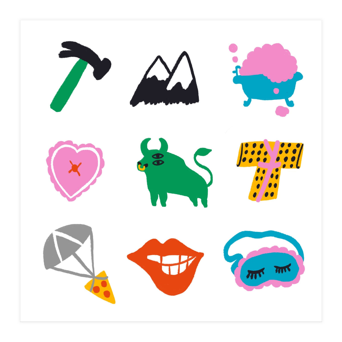 Taurus Emoji (Print Only)