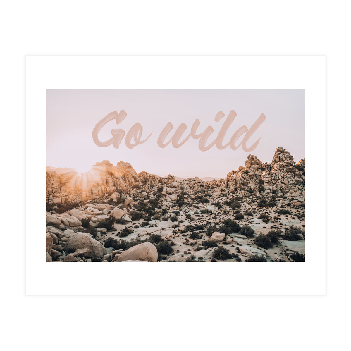 Go Wild (Print Only)
