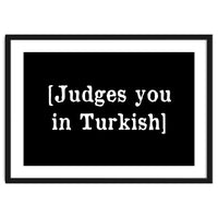 Judges You In Turkish