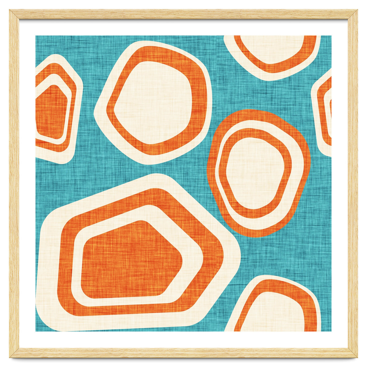 Day At The Lake Blue Orange