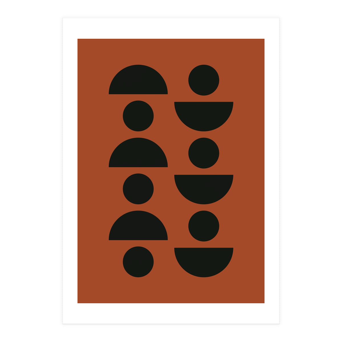 Modern Abstract Geometric III (Print Only)