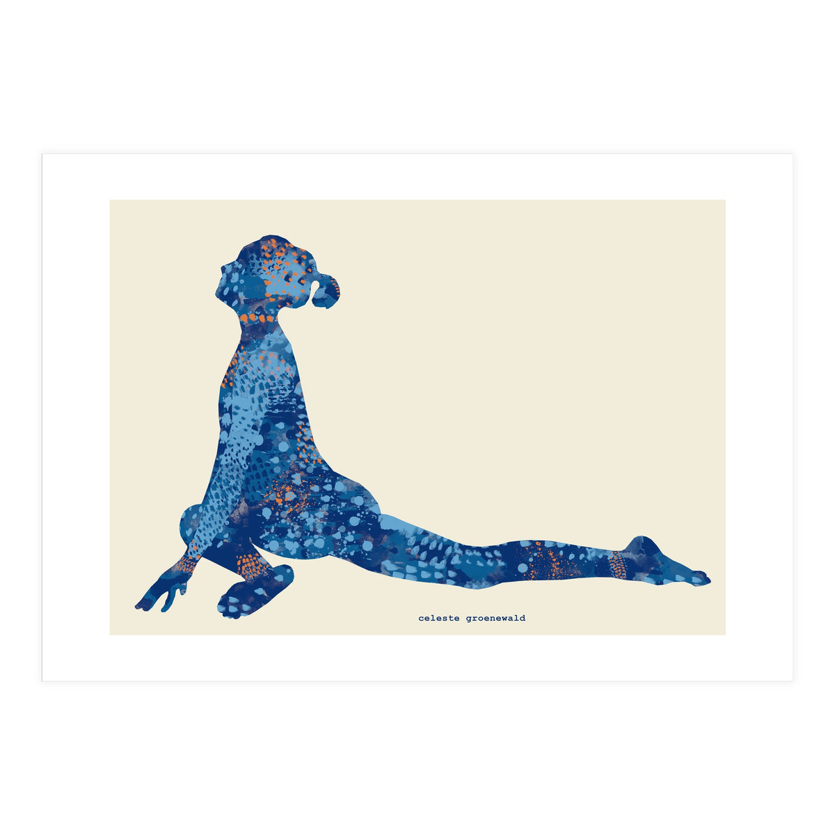 Eka Pada Rajakapotasana | Pigeon Pose (Print Only)