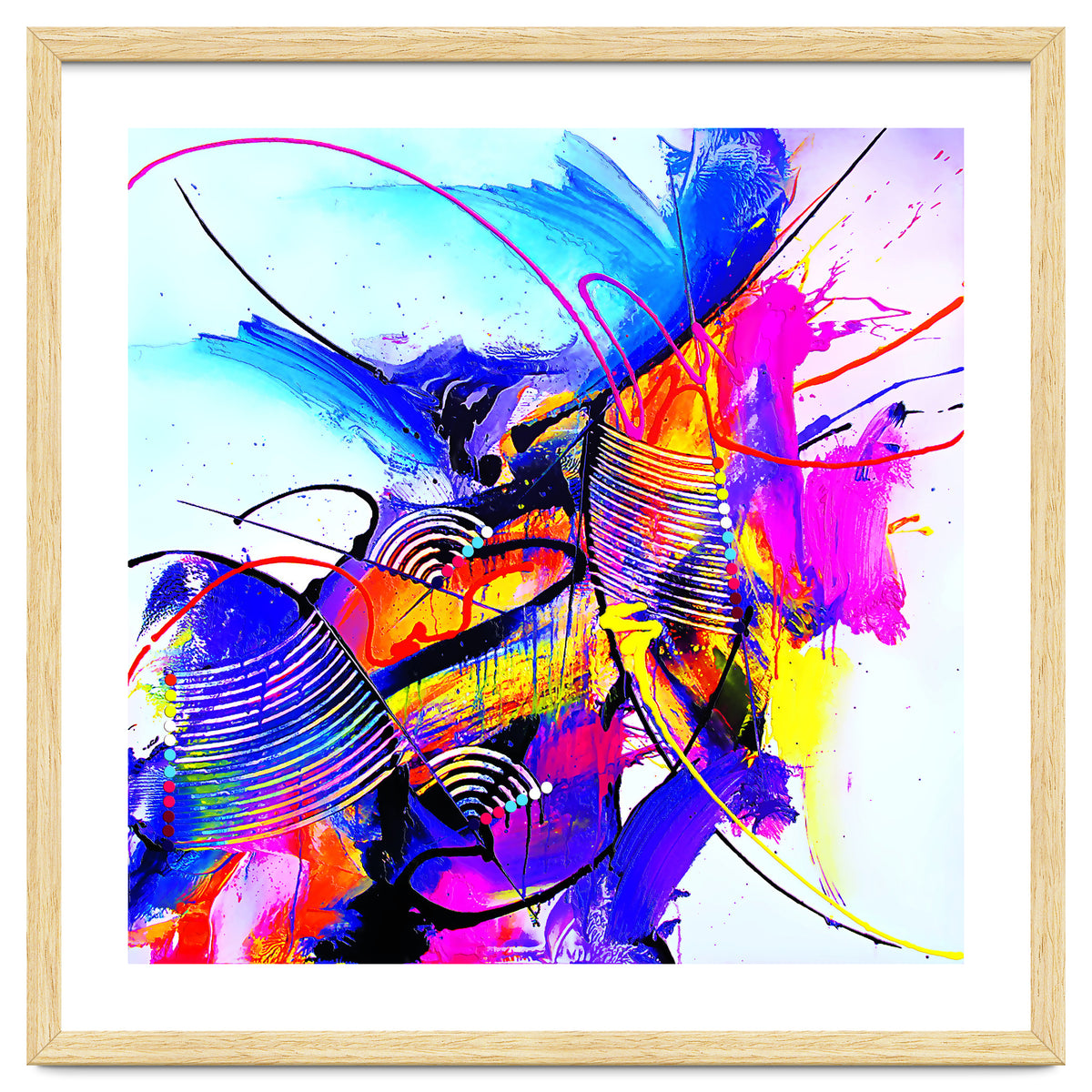 Abstract Art Britto - Qb293