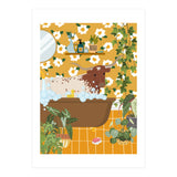 Texas Longhorn in My Bathtub (Print Only) thumbnail