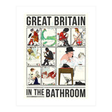 Great Britain in the Bath, Funny Bathroom Humour (Print Only) thumbnail