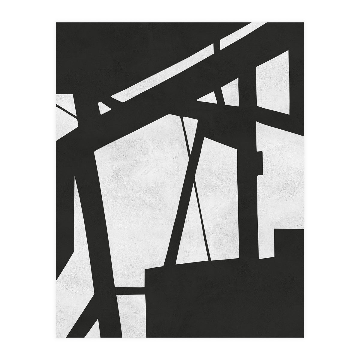 Expressionist black and white II (Print Only)