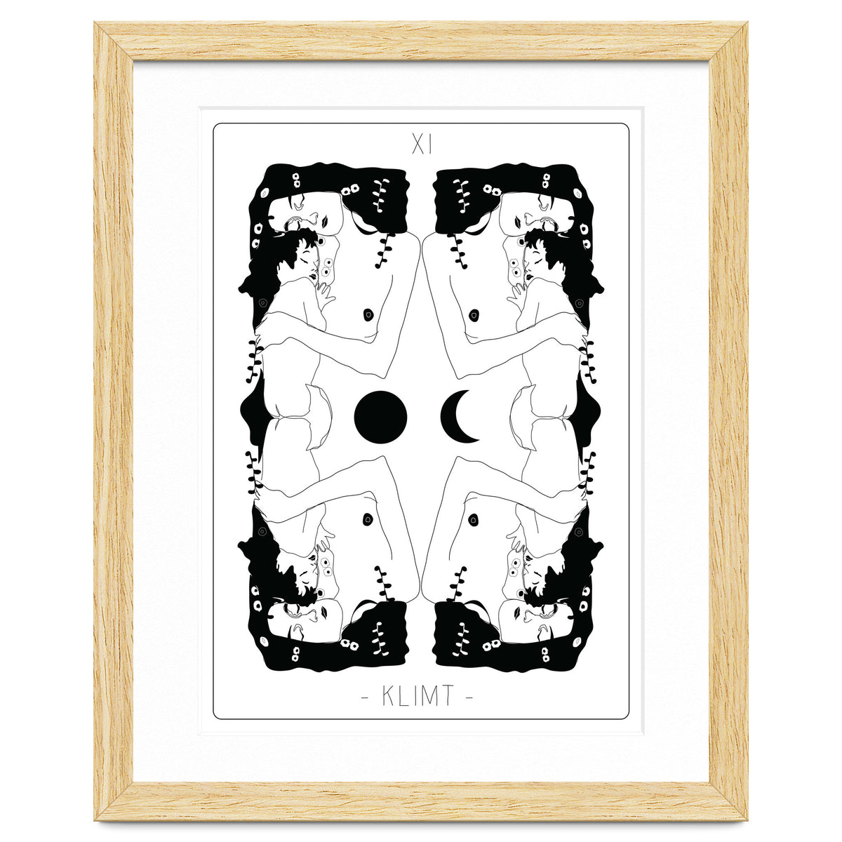 Klimt Tarot Card