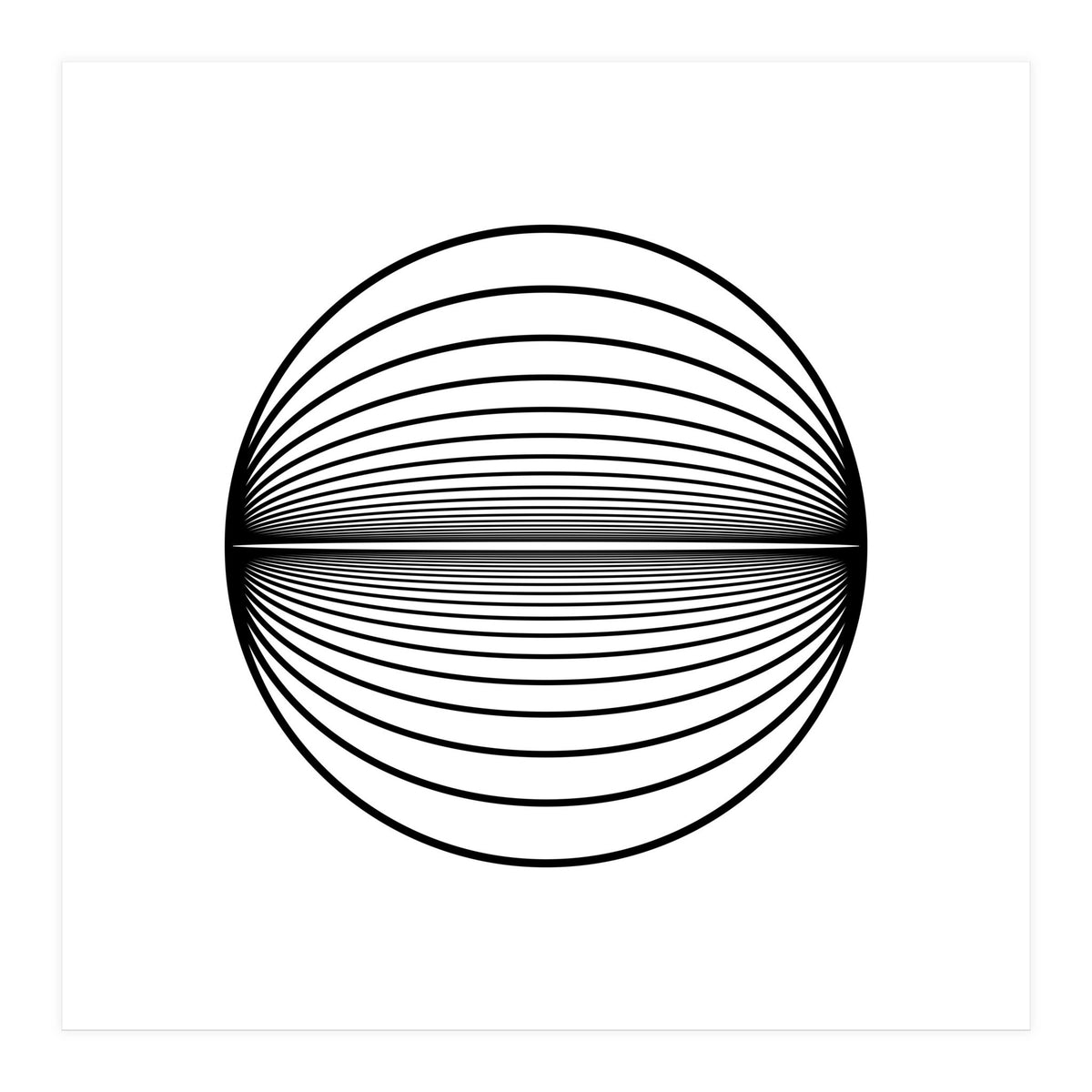 Event Horizon_White (Print Only)