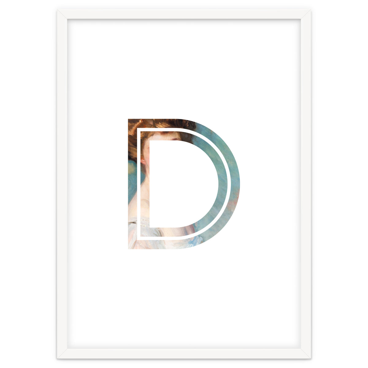 Letter D - (Impress)