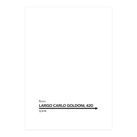 LARGO CARLO GOLDONI (Print Only)