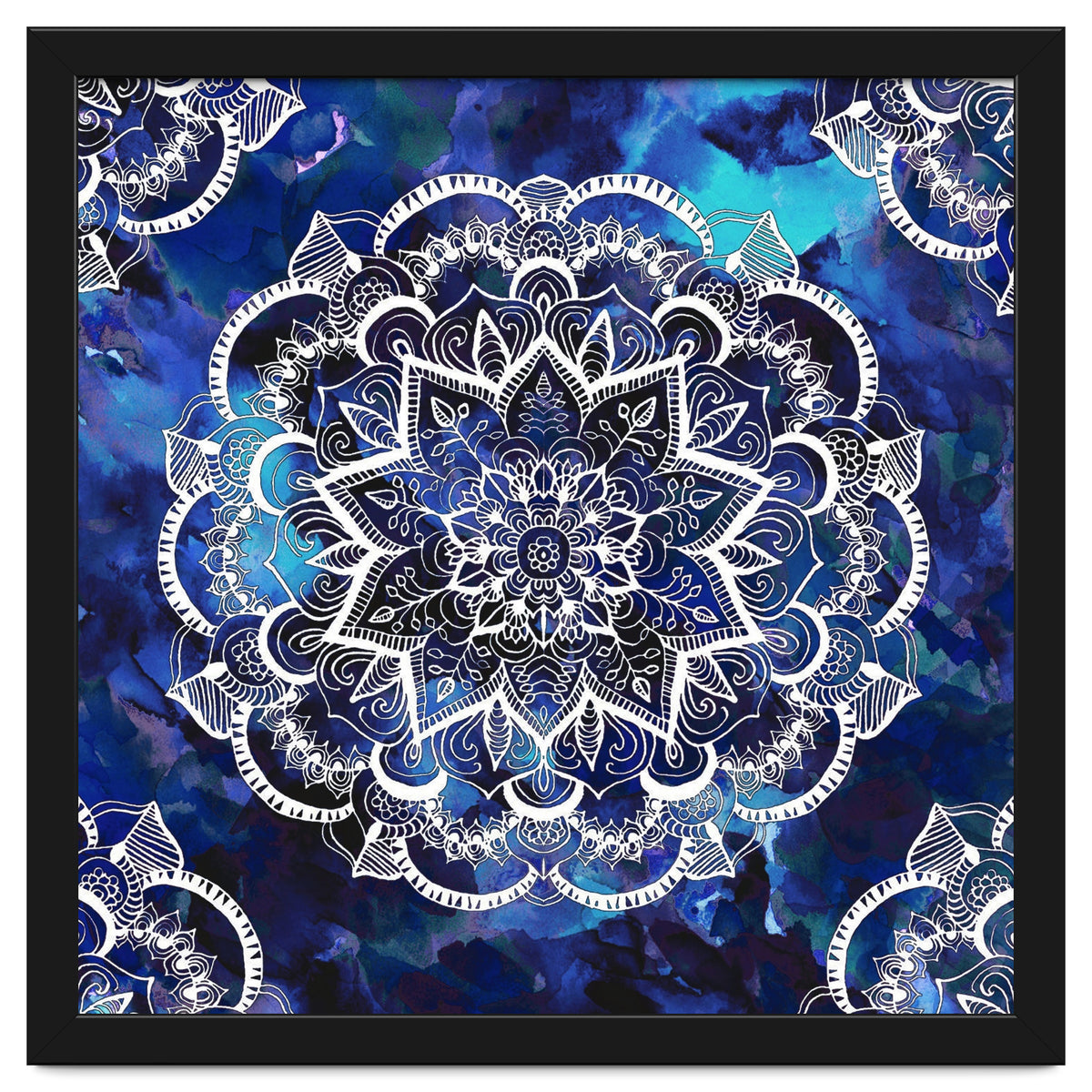 Queen Starring of Mandalas Navy