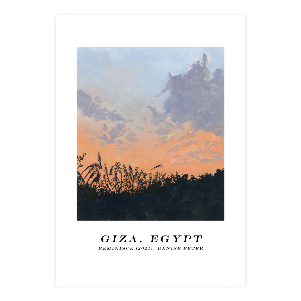 Giza, Egypt (Print Only)