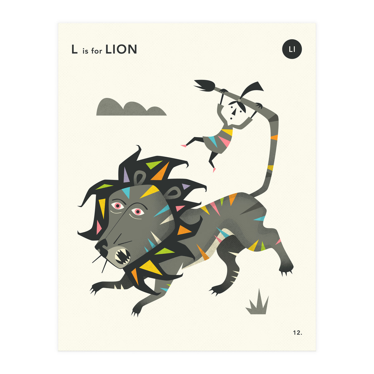 L is for LION (Print Only)