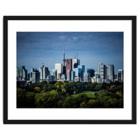 Toronto Skyline From Riverdale Park No 5 Color Version