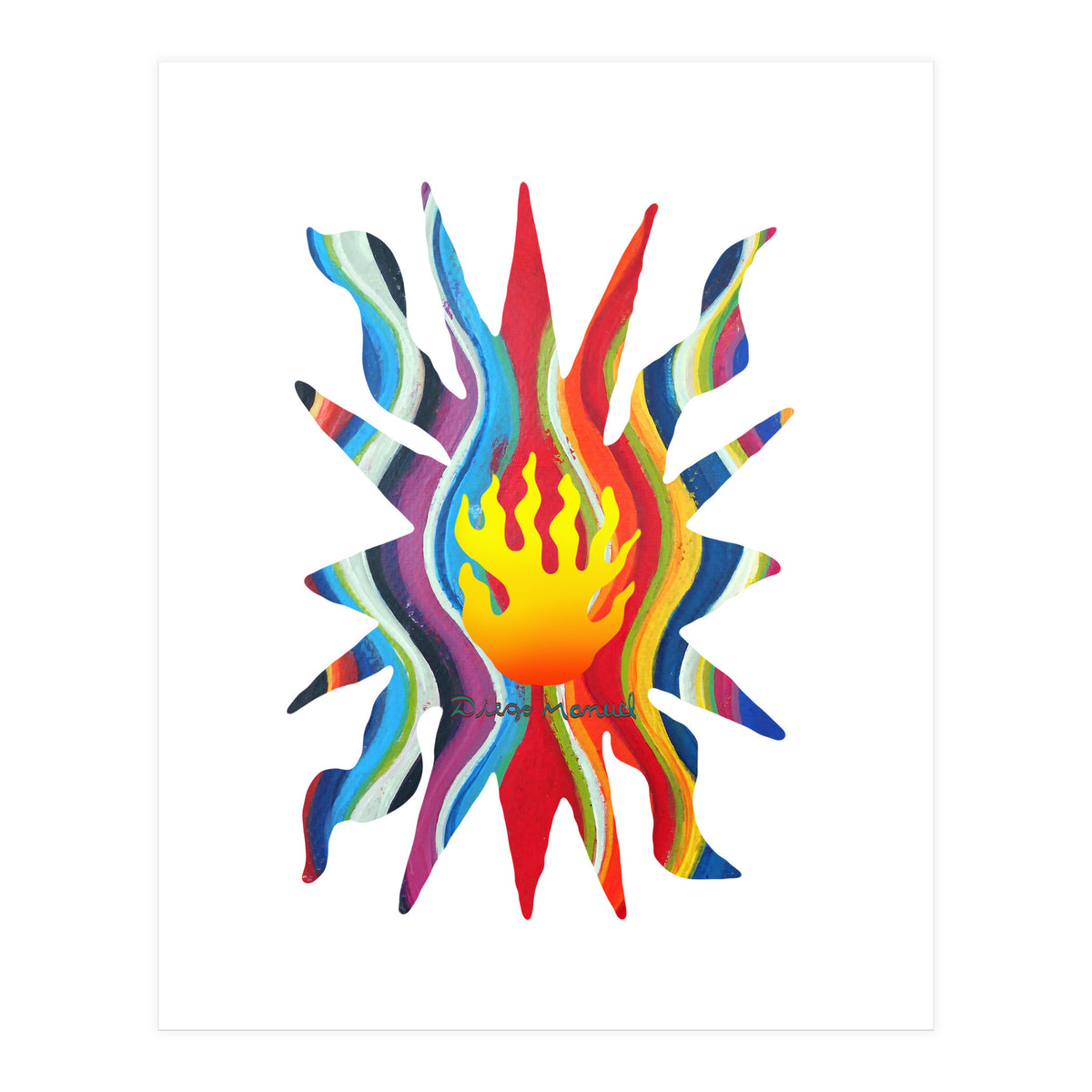 Fuego 31 Copia (Print Only)