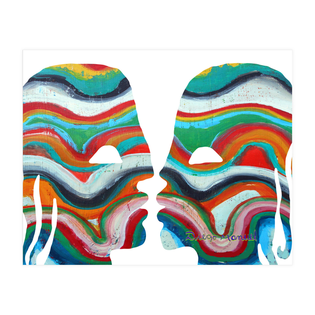 Abstracto Pop Nuevo 4  (Print Only)