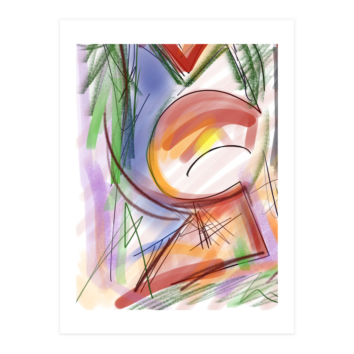 Many Colors 1 (Print Only)