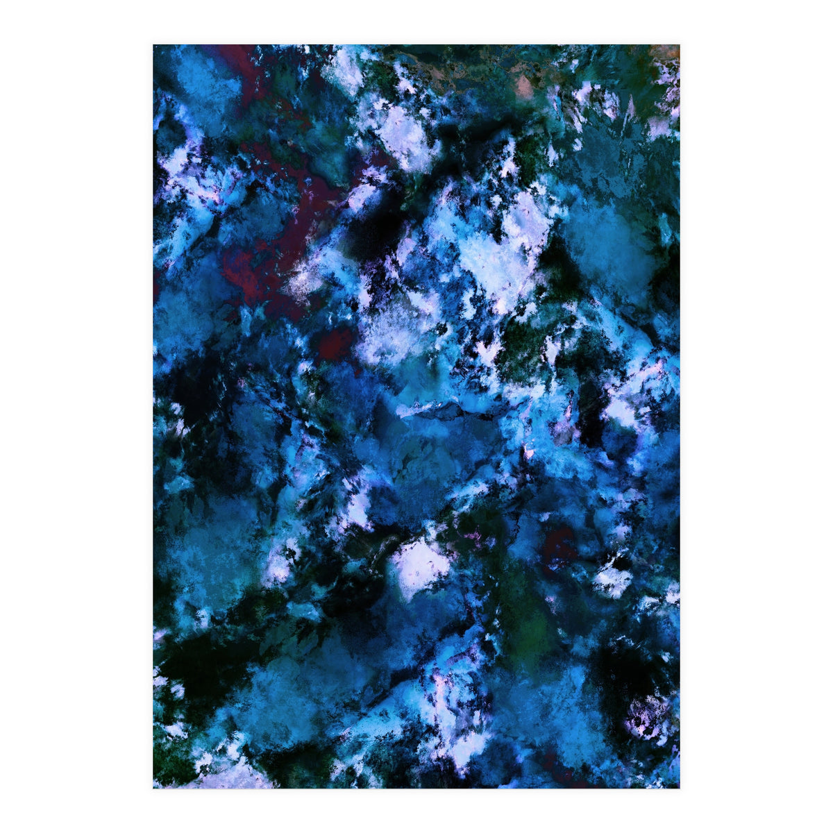 Smouldering Blue (Print Only)