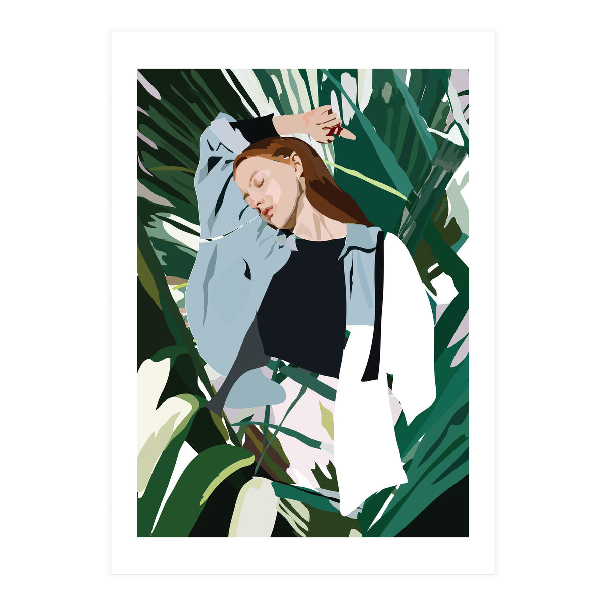 Blue Lady (Print Only)