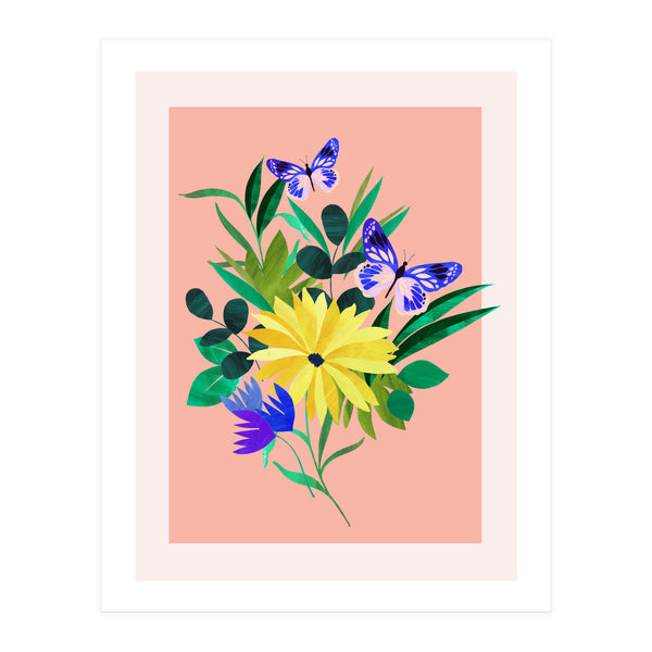 Purple butterflies (Print Only)