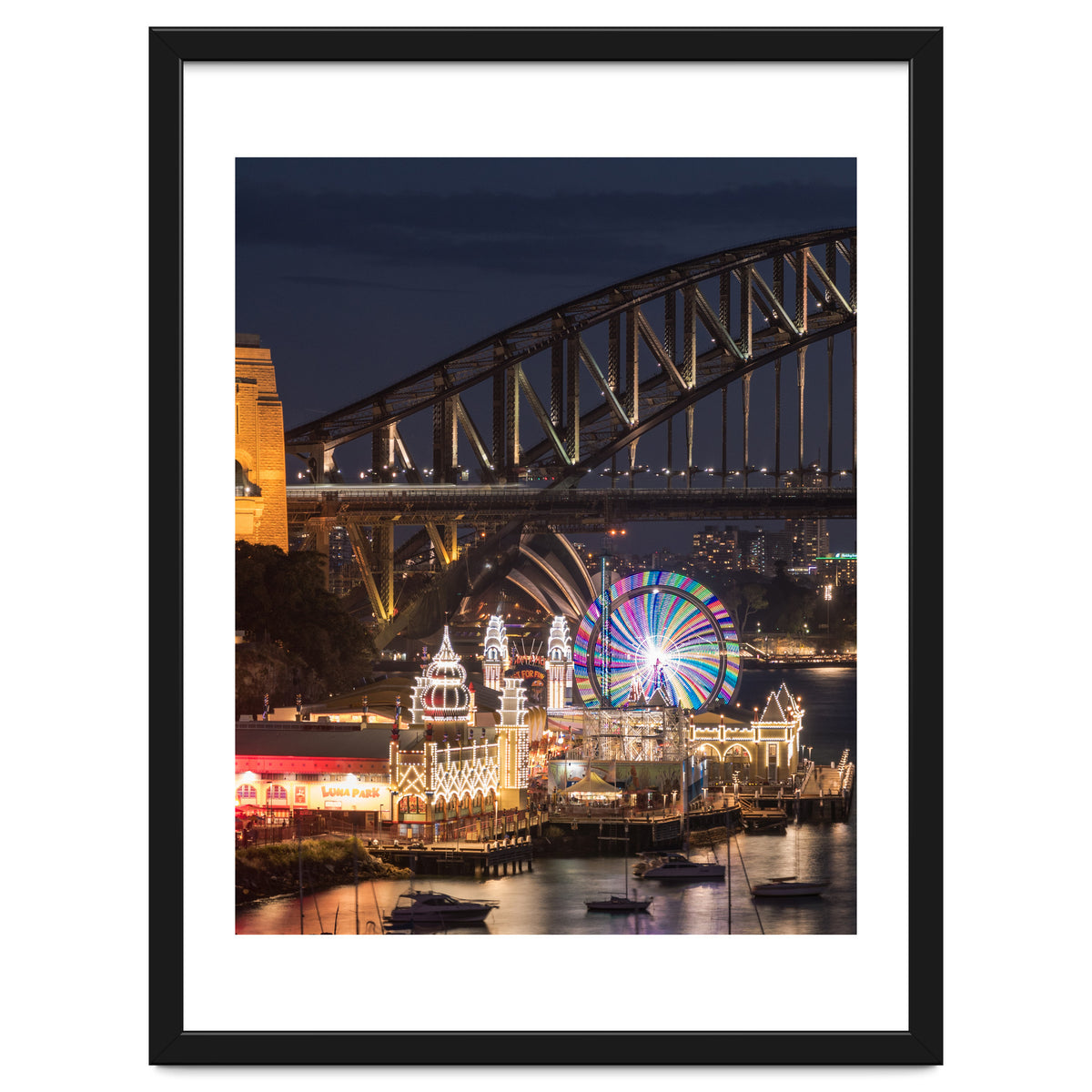 The BIG 3, Sydney Opera House, Harbour Bridge and Luna Park