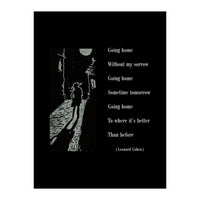 Going Home - Tribute to Leonard Cohen (Print Only)