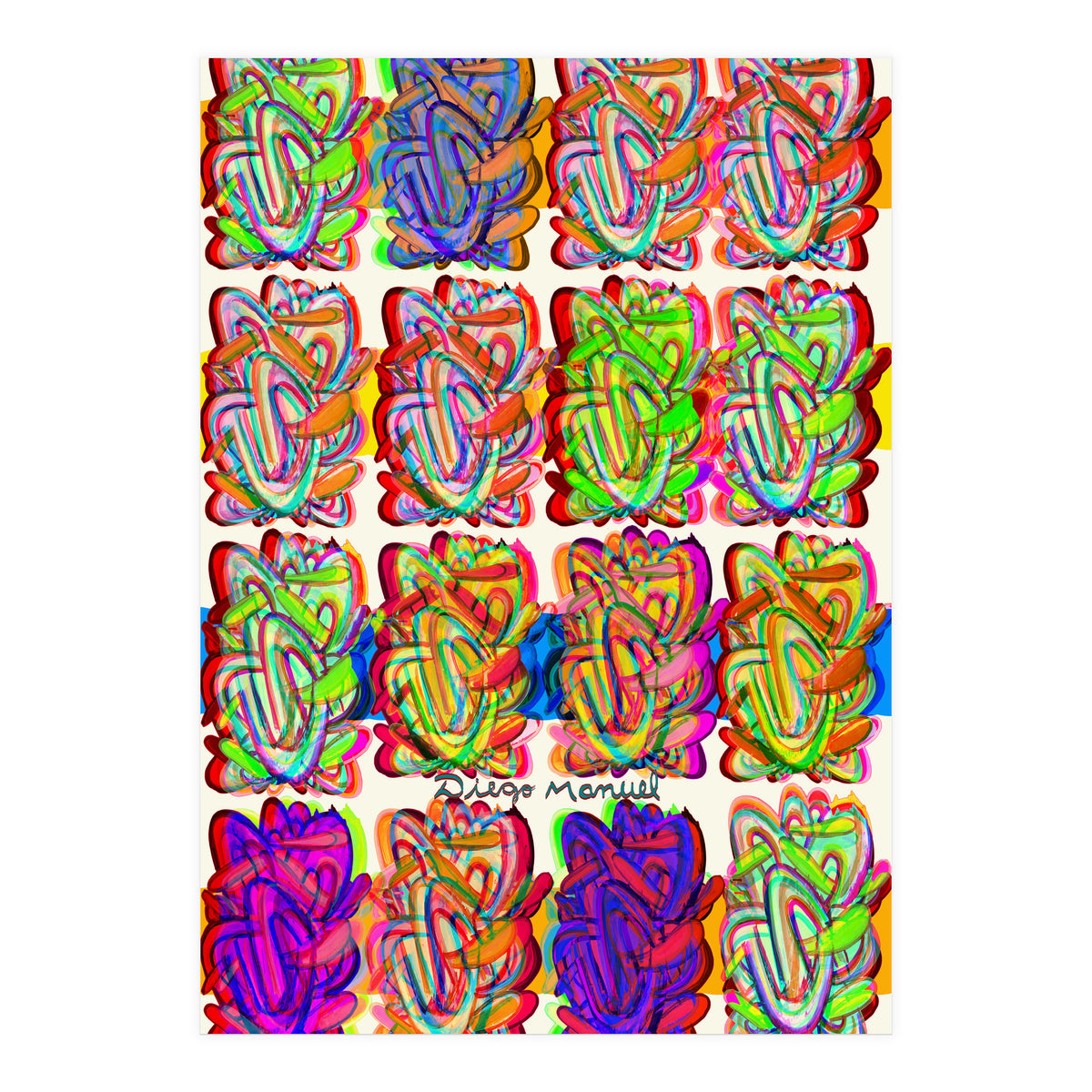 Graffitis 2021 Tapiz 128 (Print Only)