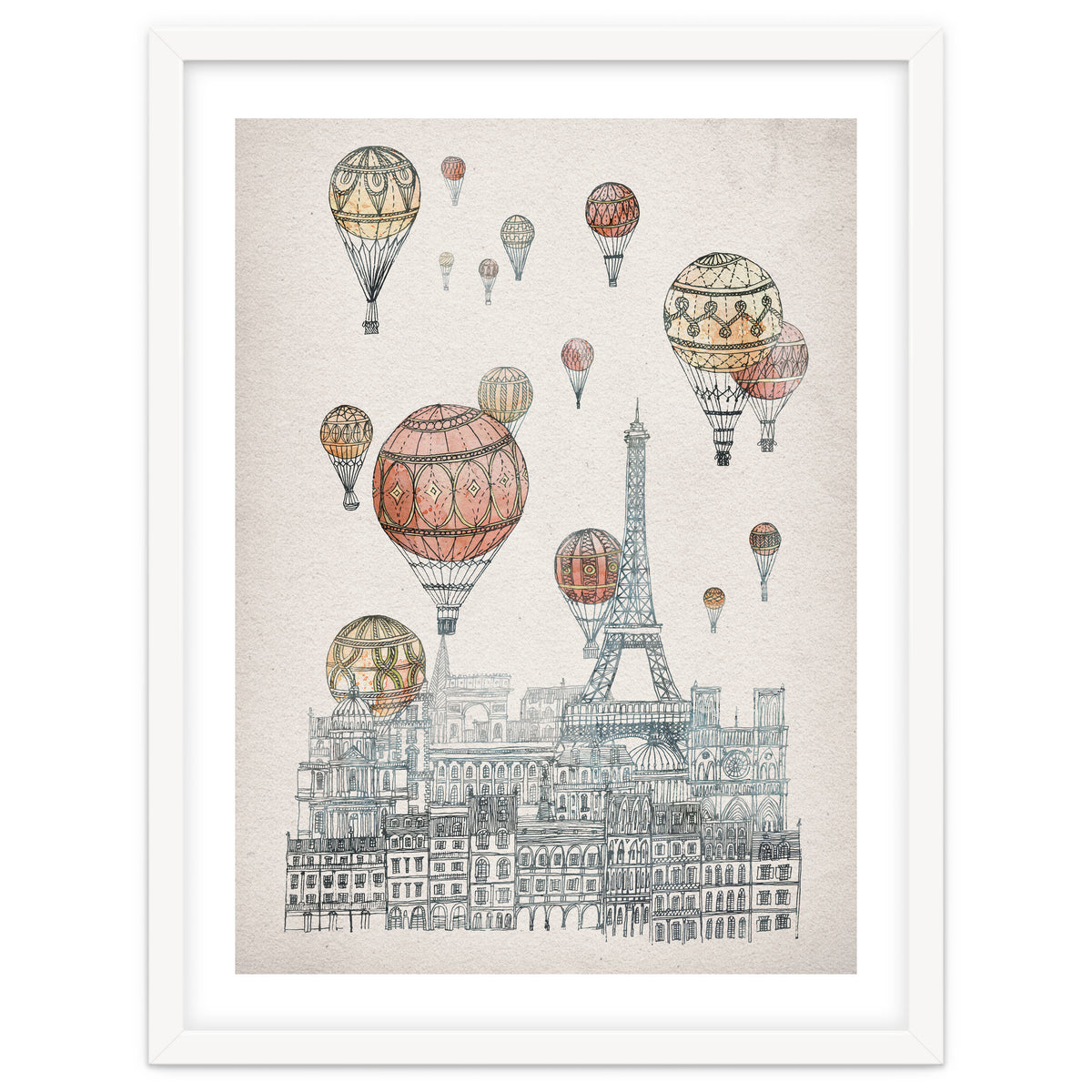 Voyages Over Paris
