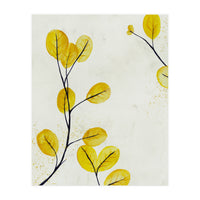 Golden birch leaves (Print Only)