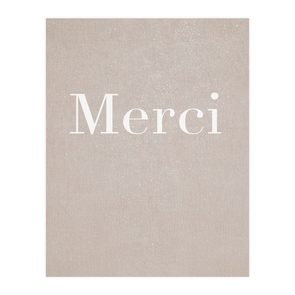 Merci Beige (Print Only)