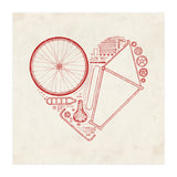 Love Bike Red (Print Only) thumbnail