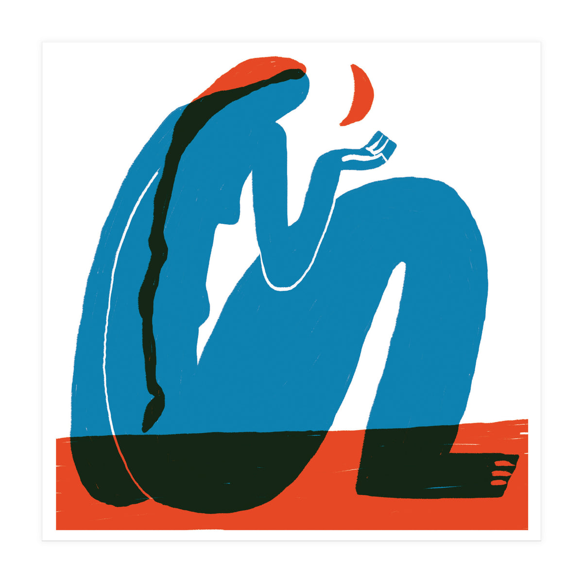 Hey Moon (Print Only)