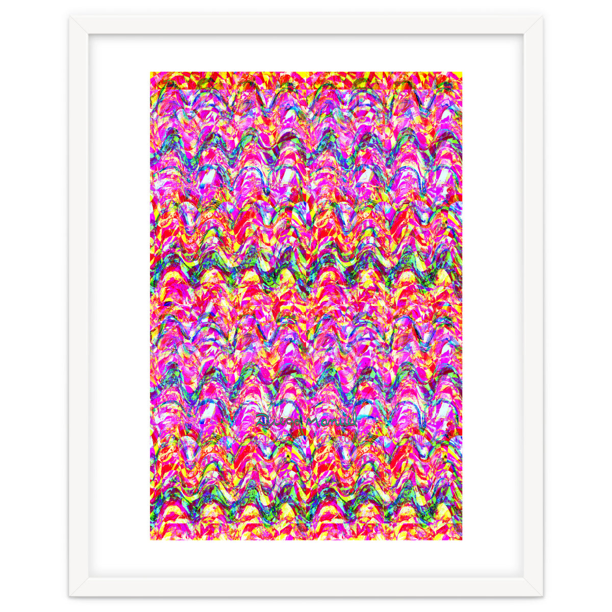 Pop abstract color full